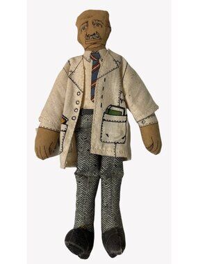 VTG 1979 Hallmark Historical Collectable Doll George Washington Carver 7"